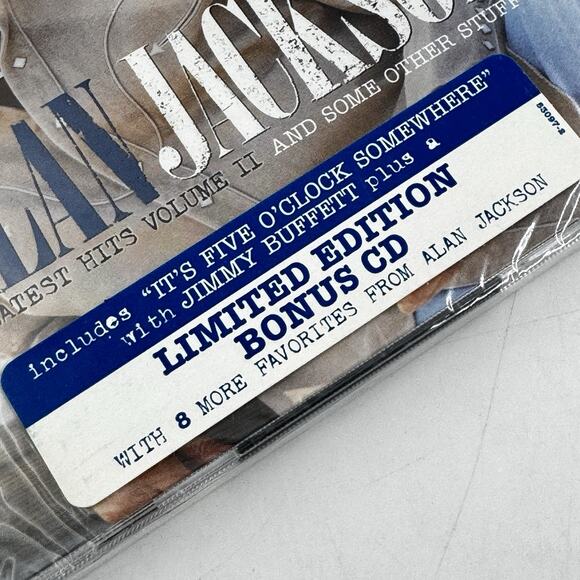 ALAN JACKSON Greatest Hits Vol 2 SPECIAL BONUS 2 CD Set BRAND NEW Still Sealed - Picture 2 of 4